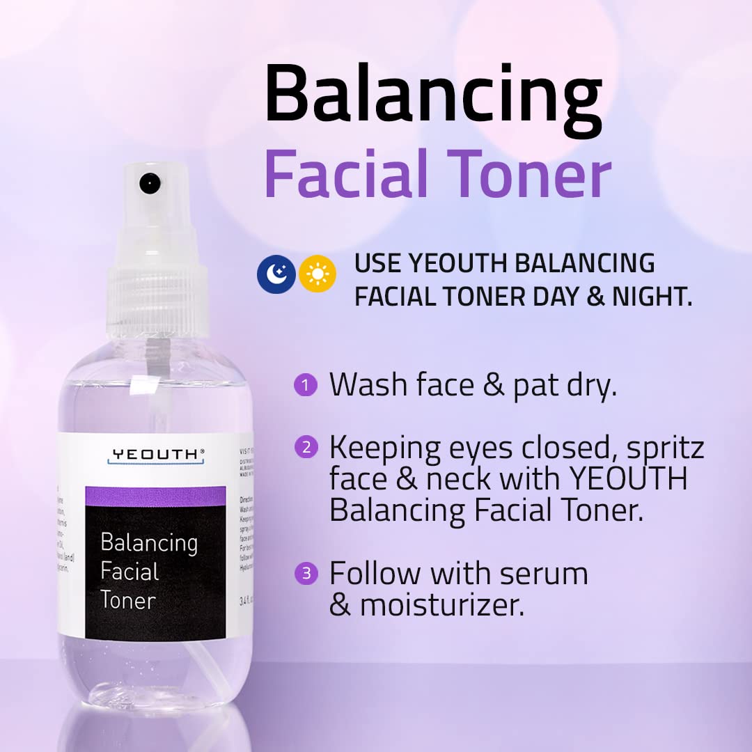 YEOUTH tonique visage pré-sérums aide à une absorption optimale.