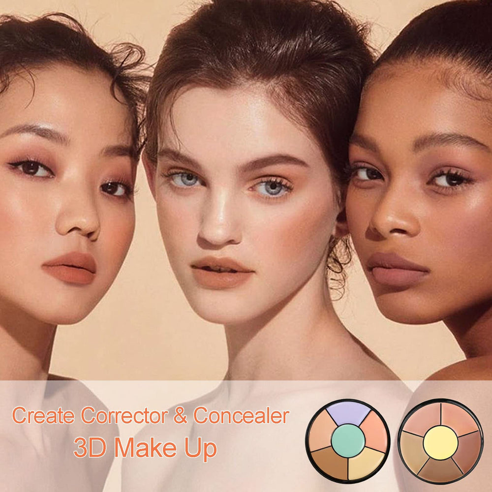 Palette YEPYEPGO correcteurs jaune pour éclaircir le contour des yeux