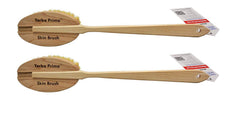 Yerba Prima brosse Tampico pack 2 prête pour le brossage corporel en douceur.