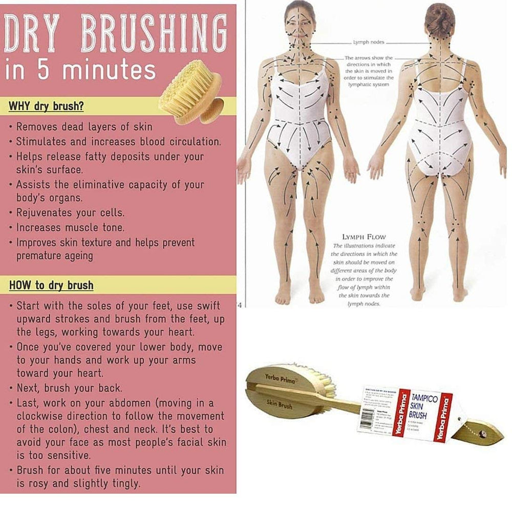 Yerba Prima Tampico brosse expérience massage sensation de fraîcheur