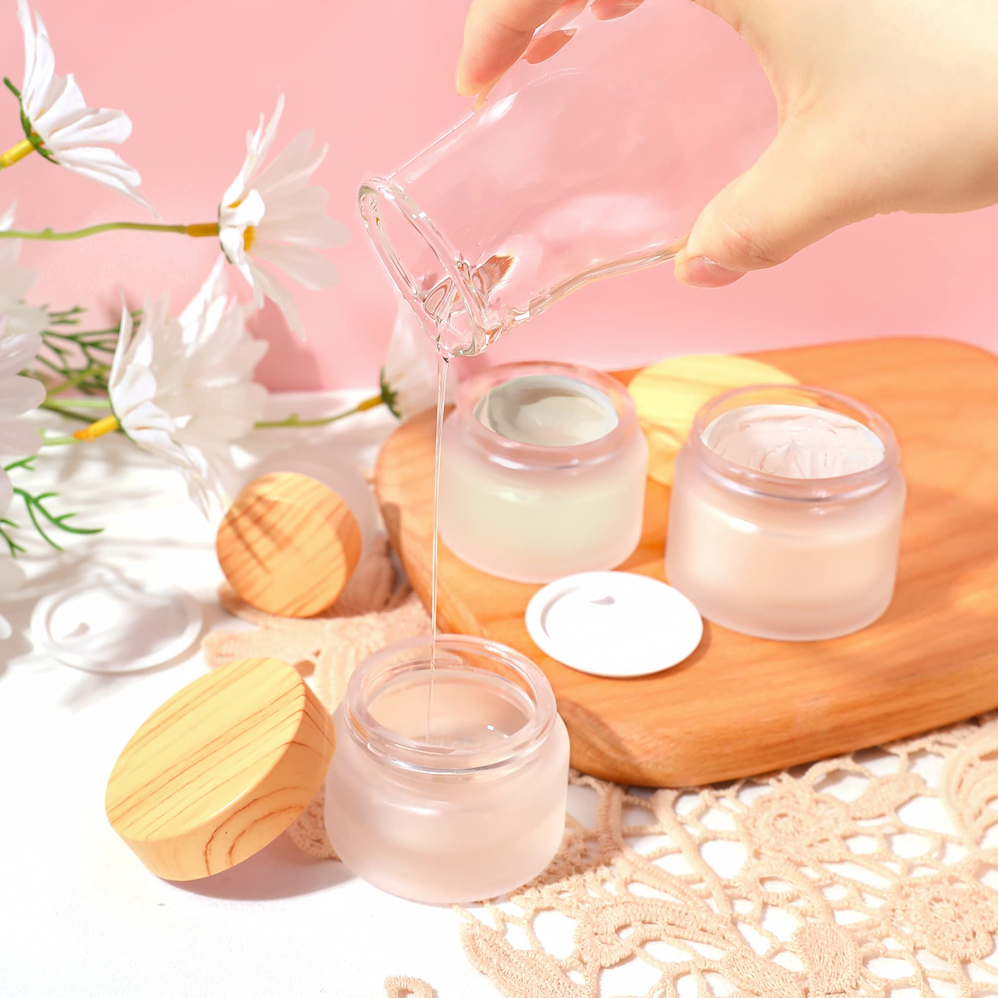 Yerpkefey pot crème/verre 10ml, parfait pour petites portions.
