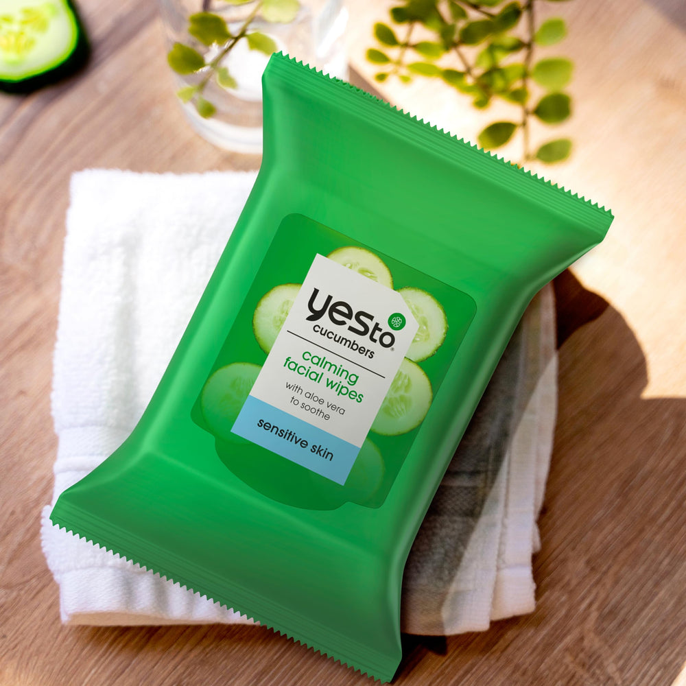 Yes To cruelty-free certification label on wipes packaging