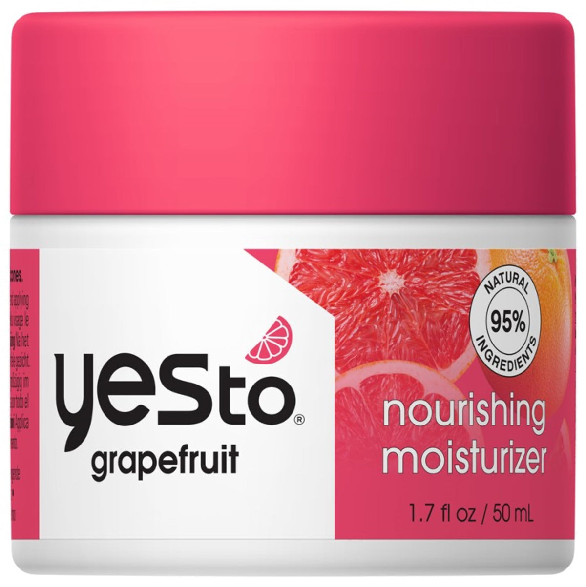 Yes To Grapefruit Nourrissant, bouteille de gel frais affichant hydratation durable et éclat.