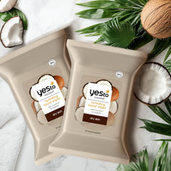 Yes To Lingettes Visage Coco démaquillage sans rinçage rapide