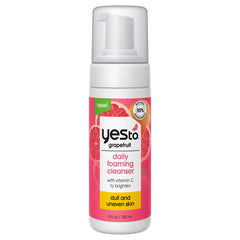 Yes To Pamplemousse - bouteille pompe nettoyant mousseux purifie sans dessécher