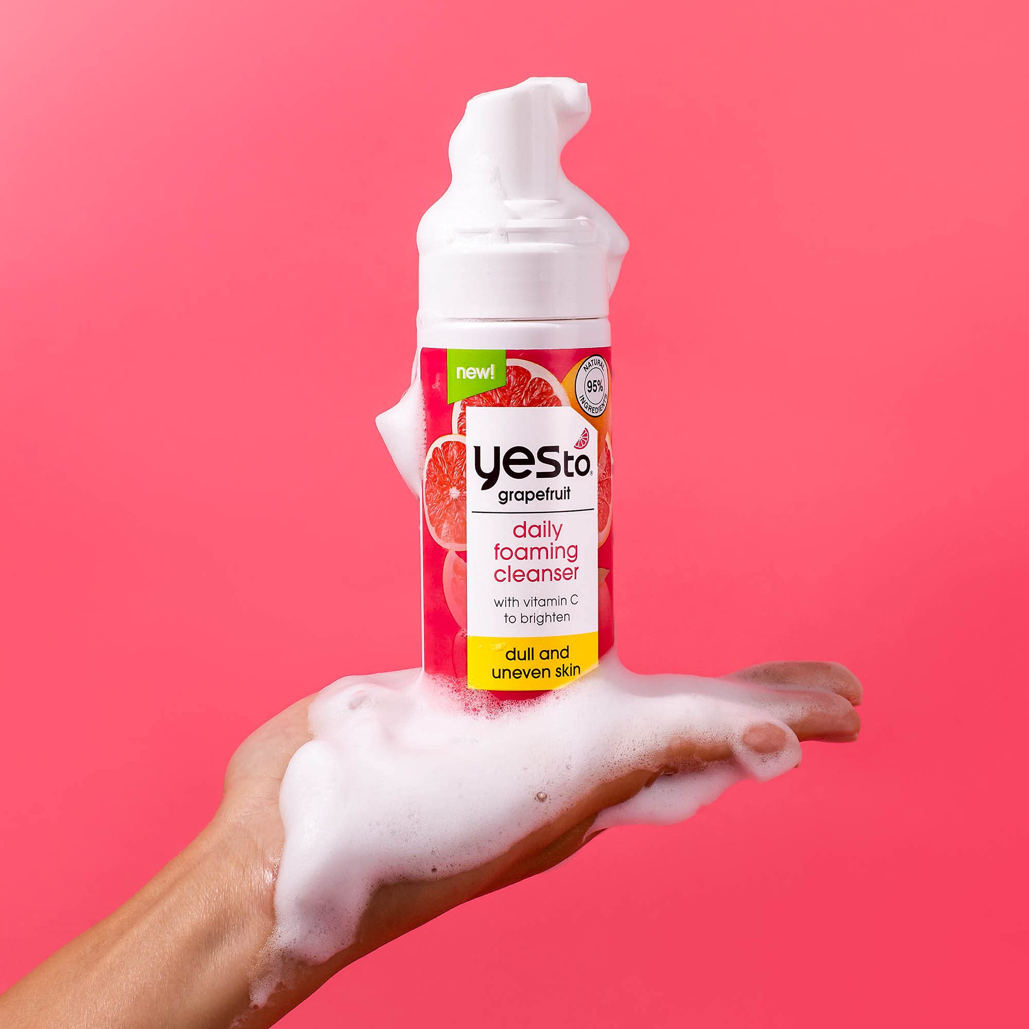 Yes To Pamplemousse - nettoyage doux qui prépare les soins suivants