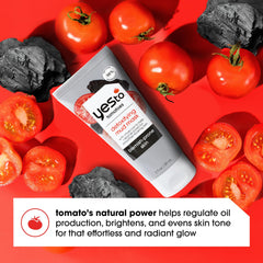 Yes To Tomatoes: 96% d’ingrédients naturels sans pétrole, SLS ni parabènes.