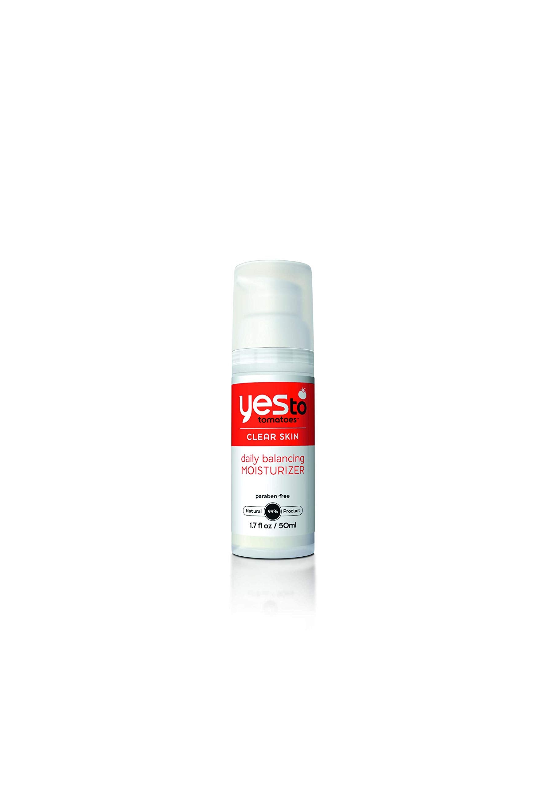 Yes To Tomatoes crème visage – texture légère, application facile.