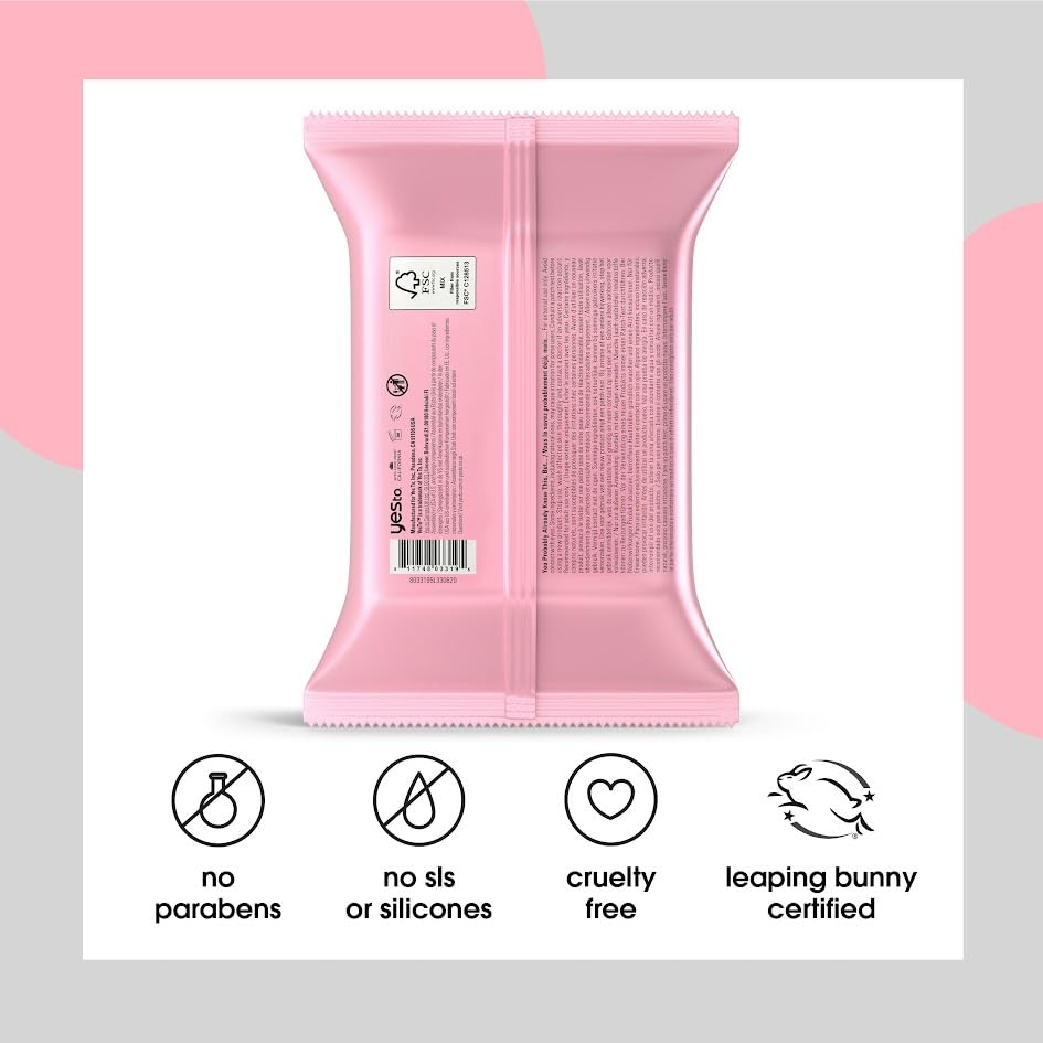 Yes To Watermelon pack-3 bottle and wipes demo