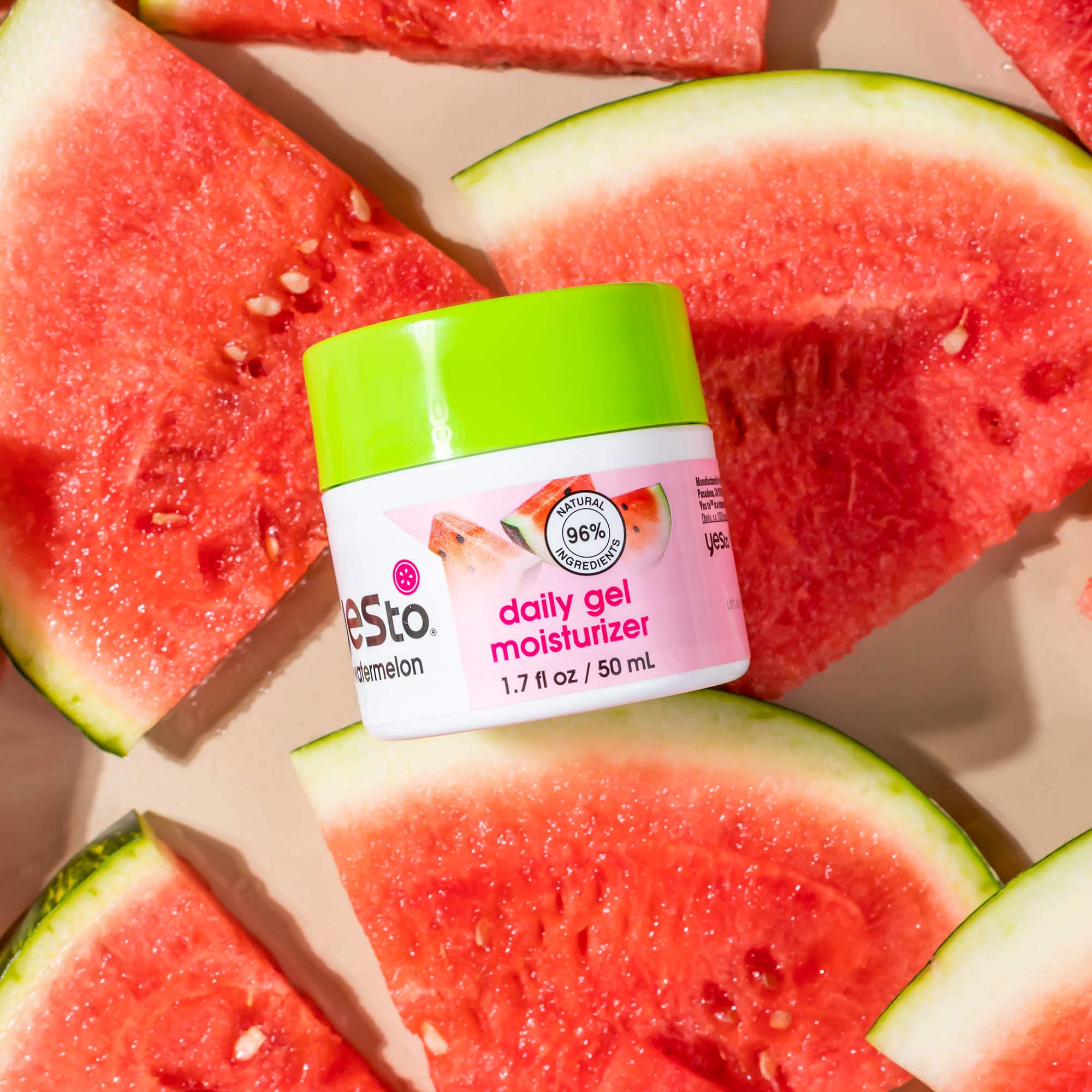 Vitamine C du gel Yes To Watermelon pour un éclat naturel.