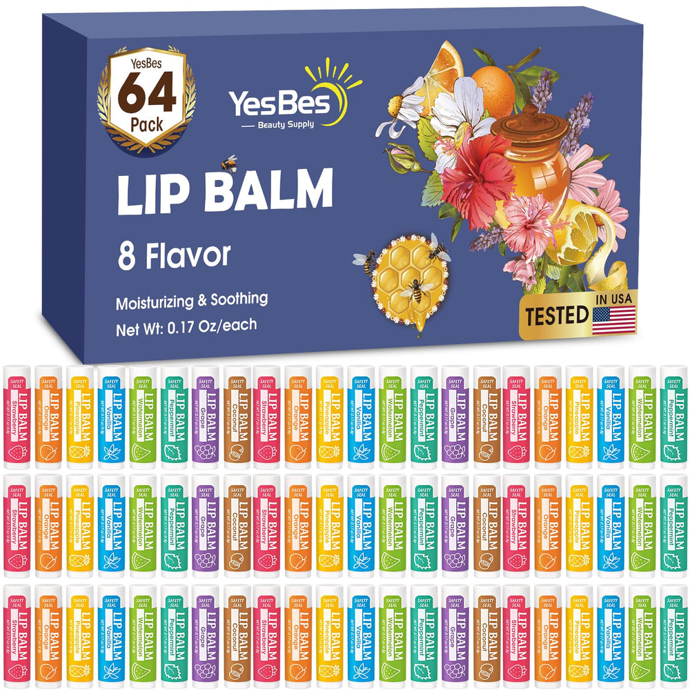 YesBes baume à lèvres vanille pour hydratation durable.