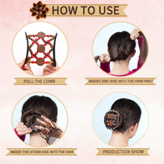 Yeshan accessoire chignon guide creation.