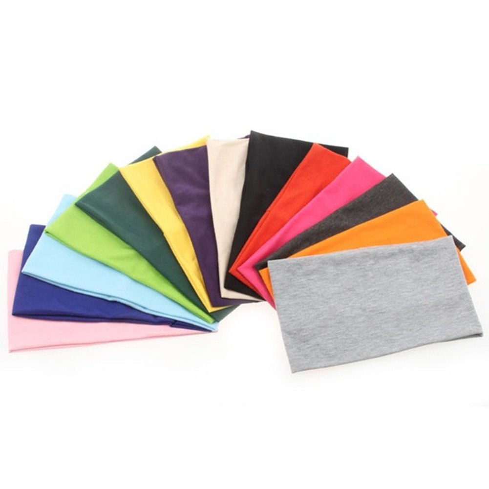 Bandeau Yeshan pack 12, ensemble coloré pour équipes et entraînements.