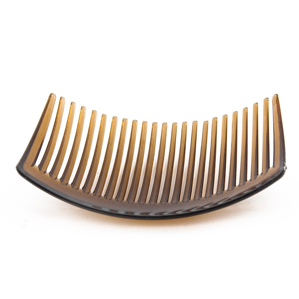 Épingle-cheveux brun Yeshan en plastique, 22 dents.
