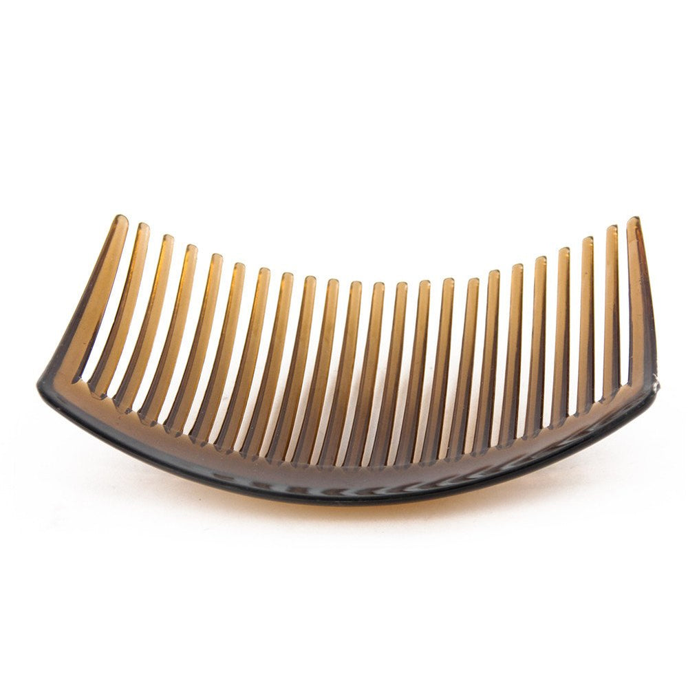 Épingle-cheveux brun Yeshan en plastique, 22 dents.