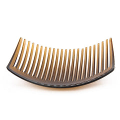 Épingle-cheveux brun Yeshan en plastique, 22 dents.