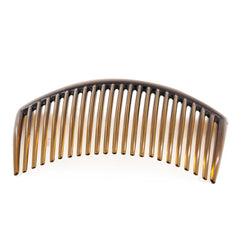 Peigne latéral brun Yeshan pour coiffure quotidienne, 22 dents.
