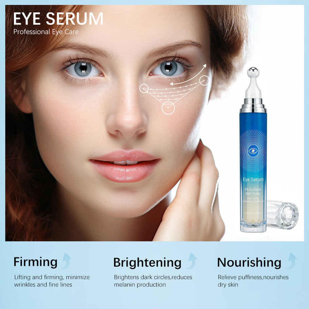 Yeweian-applicateur-roller-froid-360 peut offrir un massage ciblé autour des yeux pour une sensation rafraîchissante.
