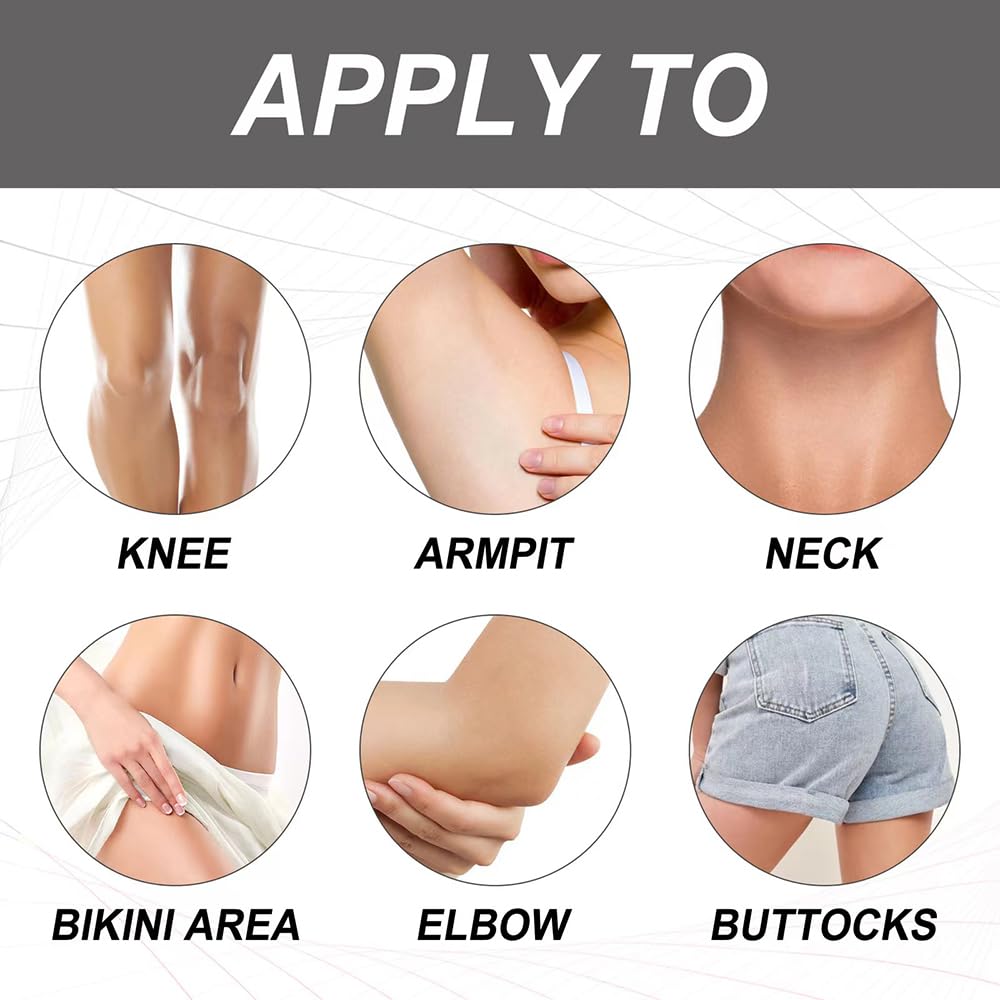 Yeweian Cuisses Internes: douceur et uniformité du teint.
