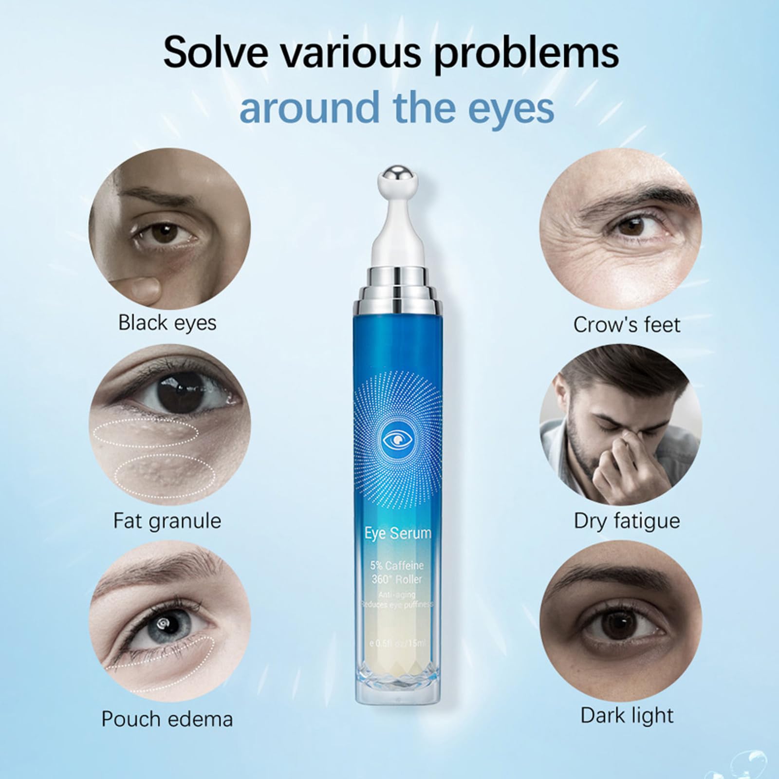 Yeweian-creme-anti-age-yeux peut contribuer à hydrater la peau délicate et illuminer le regard.