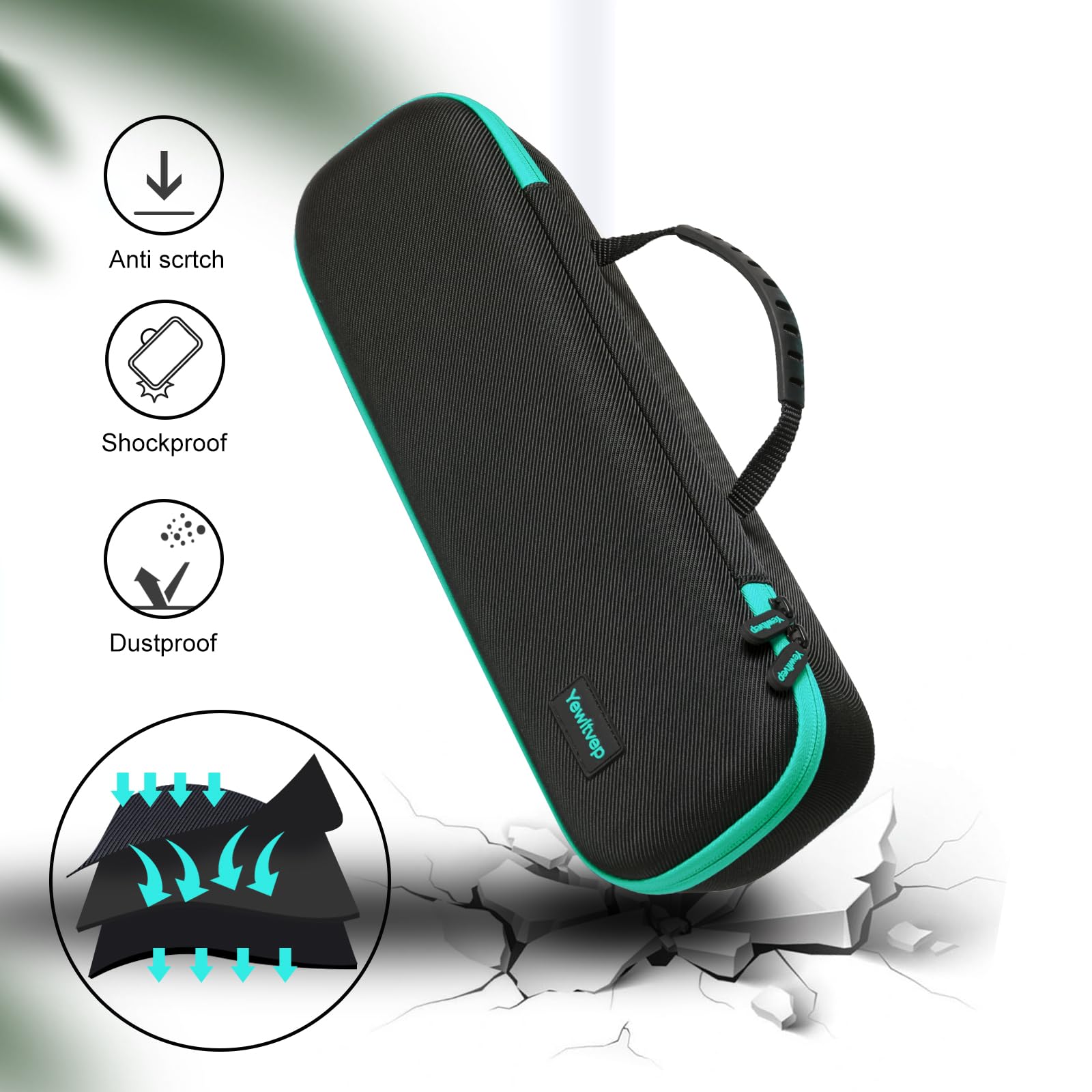 Design élégant et pratique du sac Yewltvep pour voyage Revlon One Step Plus 2.0.