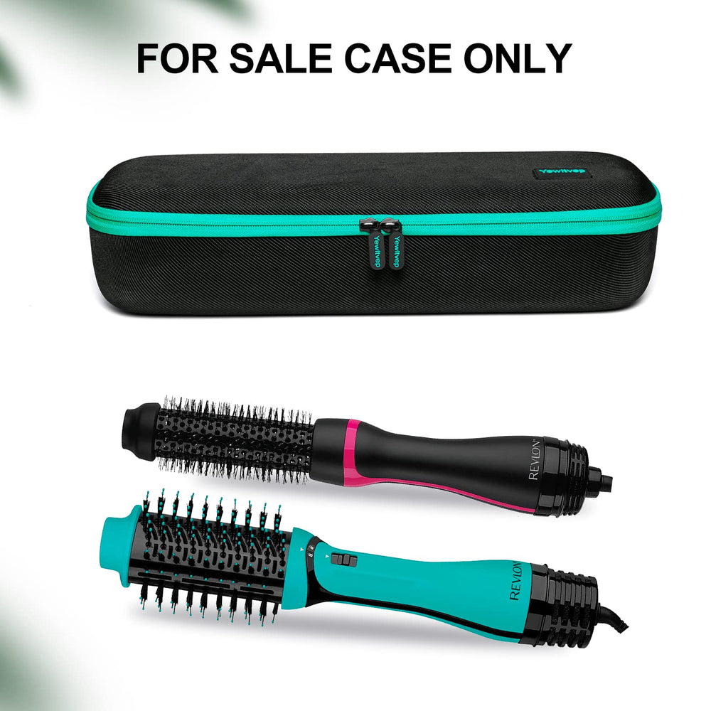 Fermetures doubles pour une ouverture rapide de l'étui Revlon One Step Plus 2.0.