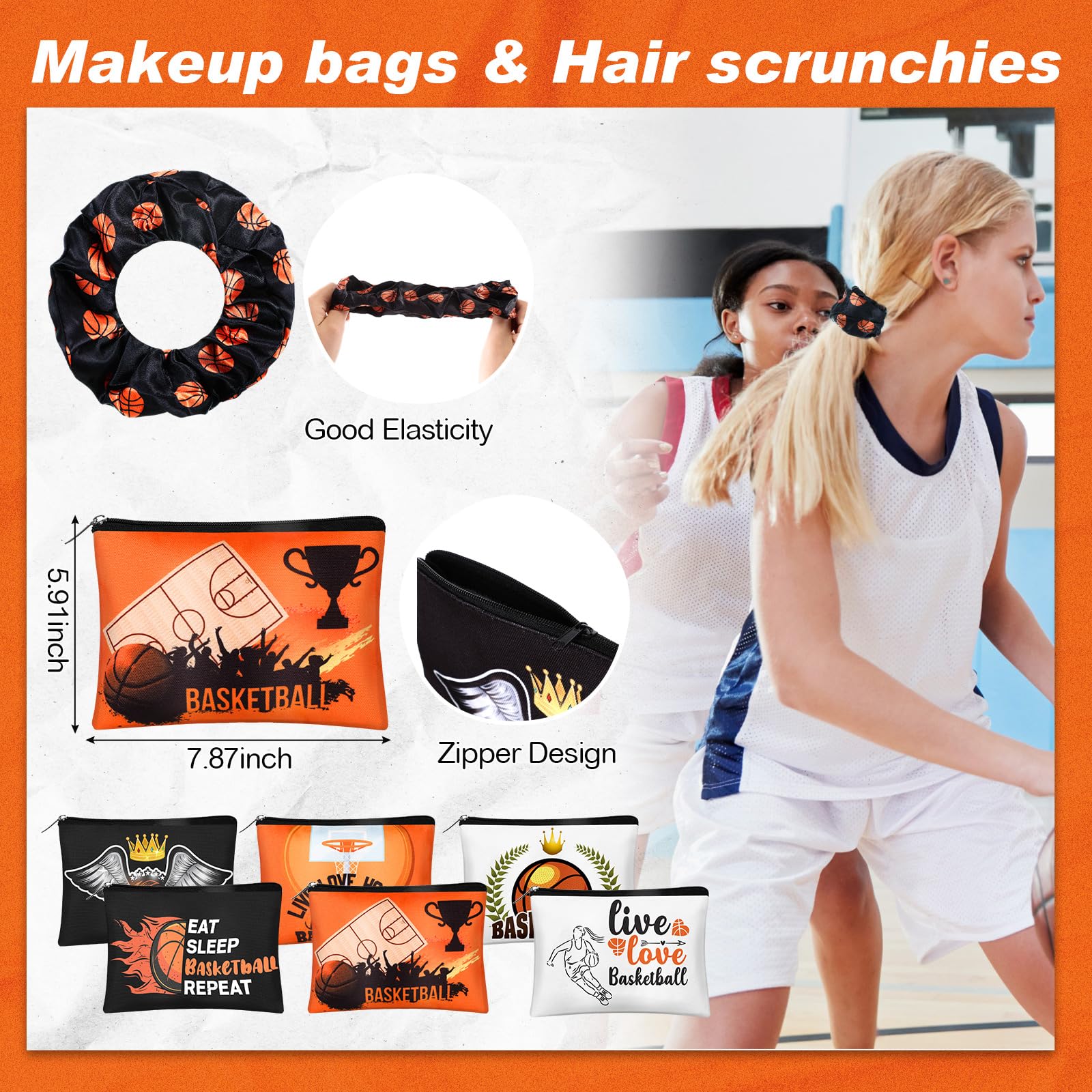 Porte-clés basket-ball Yeyeplum, accessoire durable et utile.