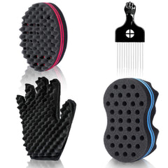 YEZEY set éponges cheveux torsion complet – manipulation confortable et résultats potentiels