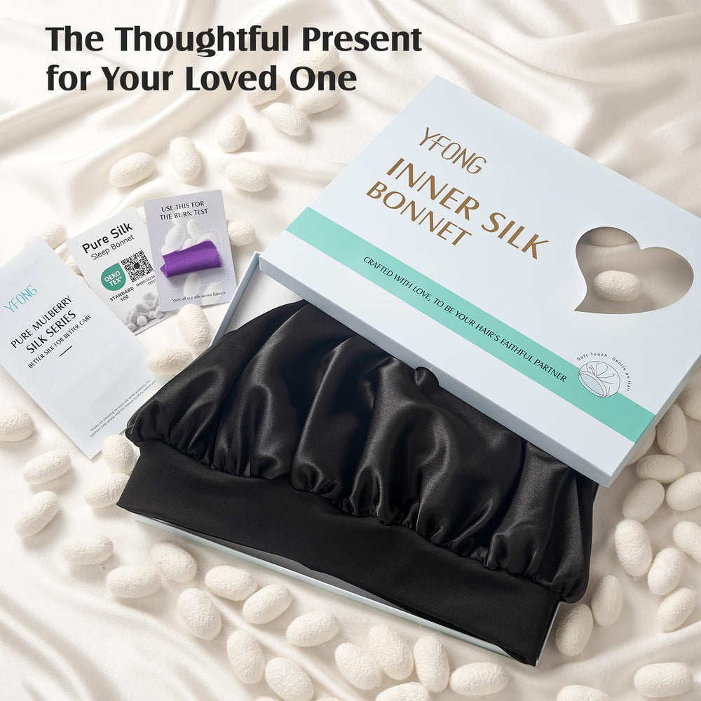 YFONG gift packaging signals a ready-to-gift hair care accessory.