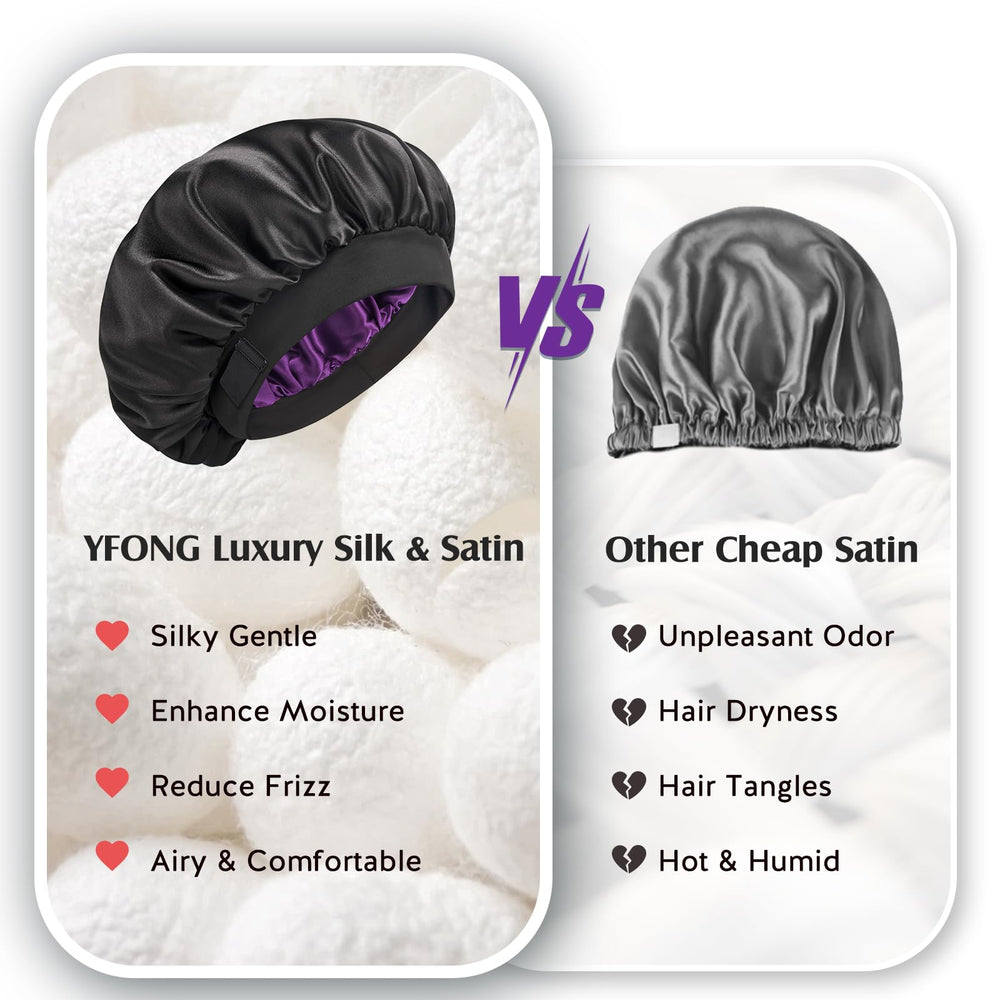 YFONG universal fit demonstrates compatibility for most head sizes and styles.