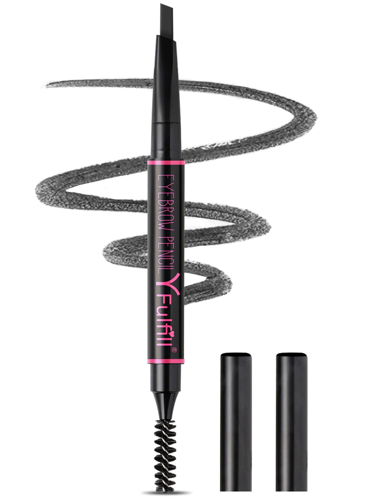 Crayon sourcils noir YFulfill emballage élégant pour démarrer votre routine maquillage
