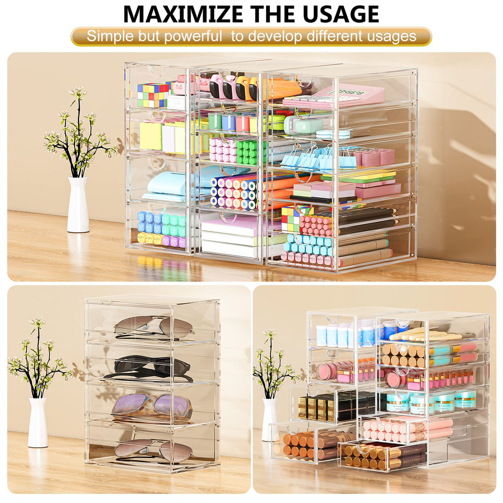 YFXCVSL Organisateur vernis à ongles et accessoires beauté, rangement pratique.
