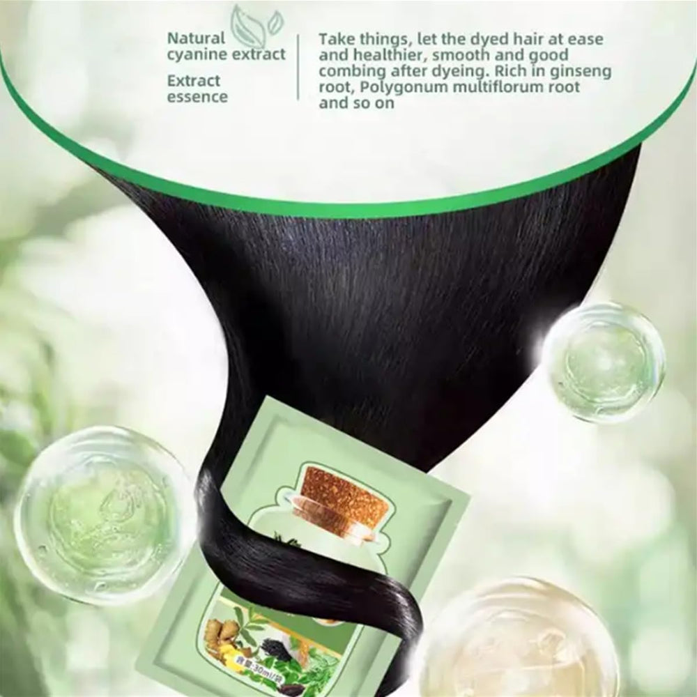 YG LianKai Texture Bulles Naturelles : mousse généreuse enveloppant chaque mèche.