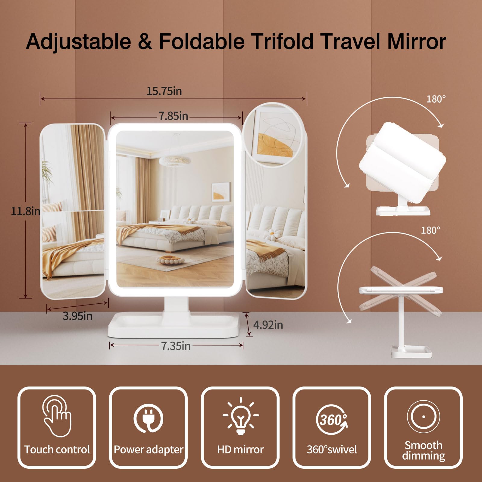 Design pliable et portable de YGGPOQO, idéal en déplacement