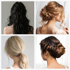 YGQQOY rembourrage-cheveux-chignon: ajustable et tenue longue durée