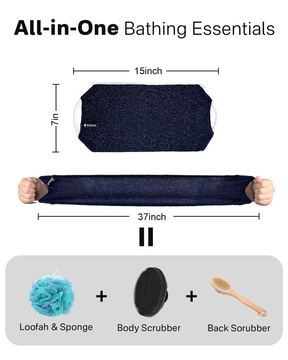 Design élastique Yiclick s’adapte à toutes les courbes du corps.