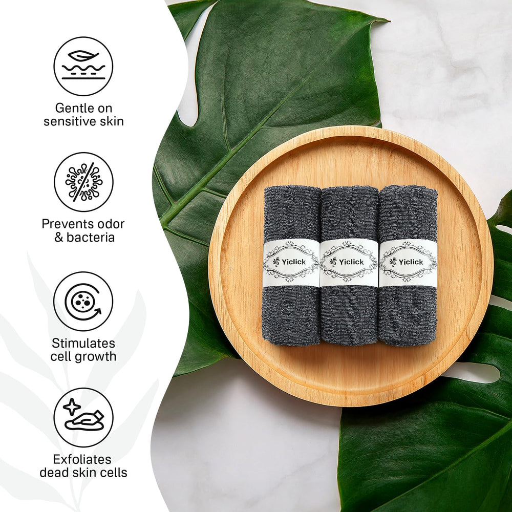 Lavette exfoliante Yiclick pour le corps, peau plus douce après chaque douche