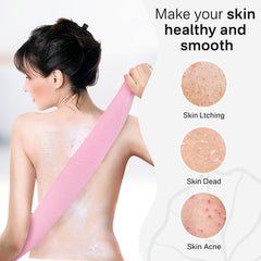 Lavette exfoliante Yiclick pour la douche, nettoyage en profondeur.