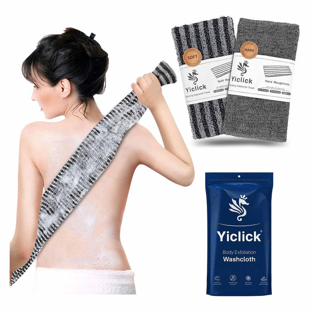 Yiclick lavette exfoliante visage, douceur pour le nettoyage quotidien.