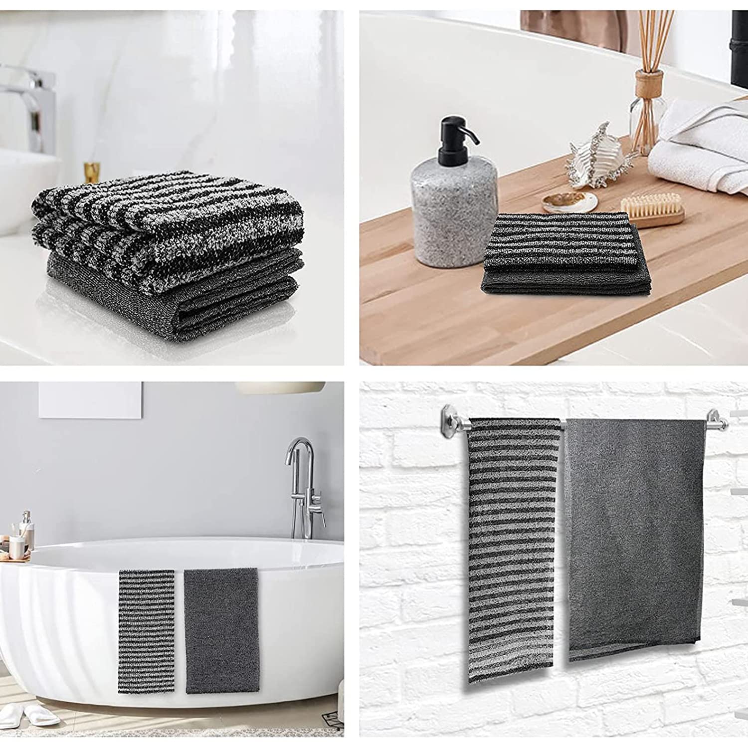 Longueur extensible 40 pouces Yiclick noir pour dos facile