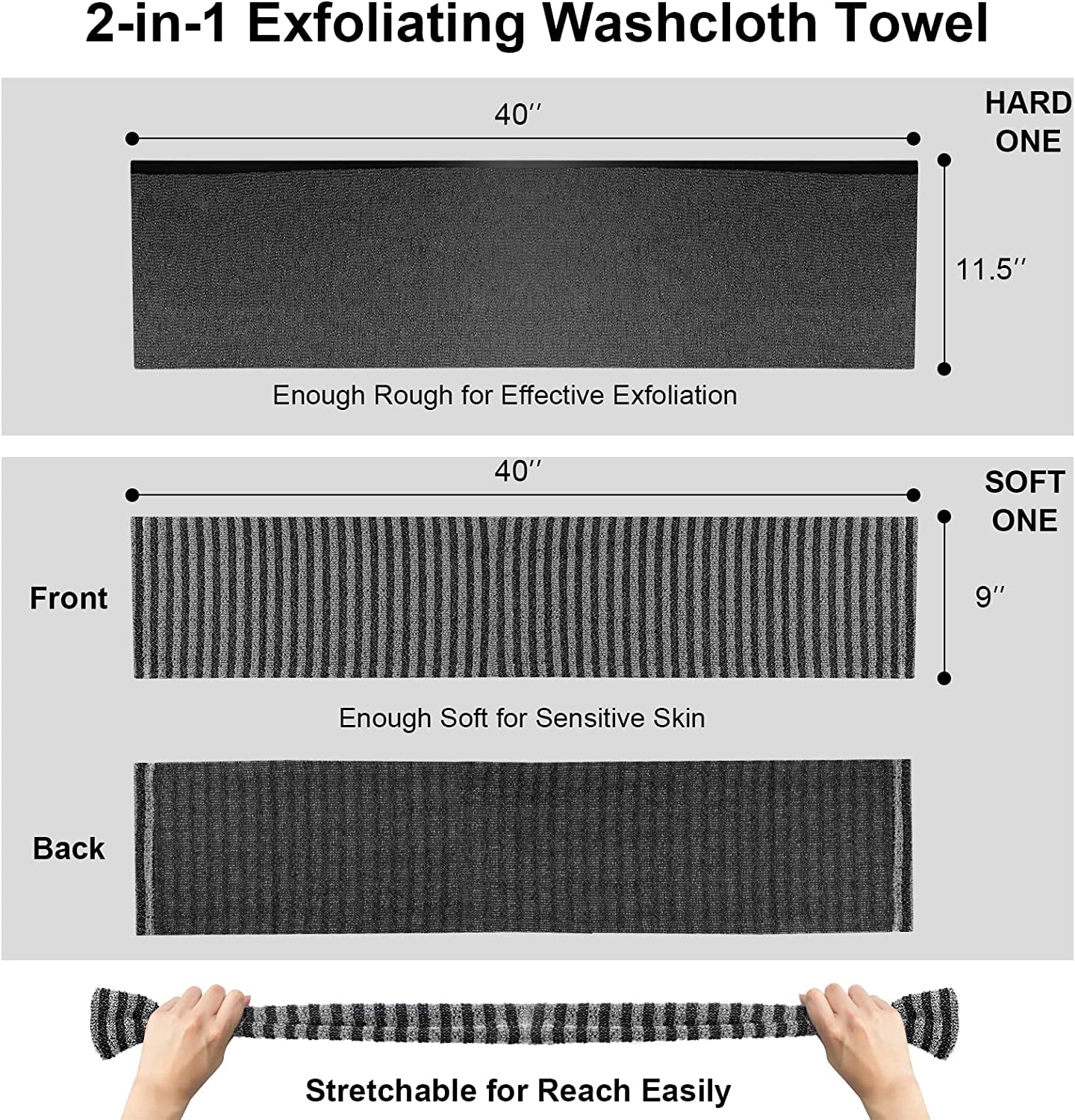 Surface carbone exfoliante Yiclick noir pour réveil cutané