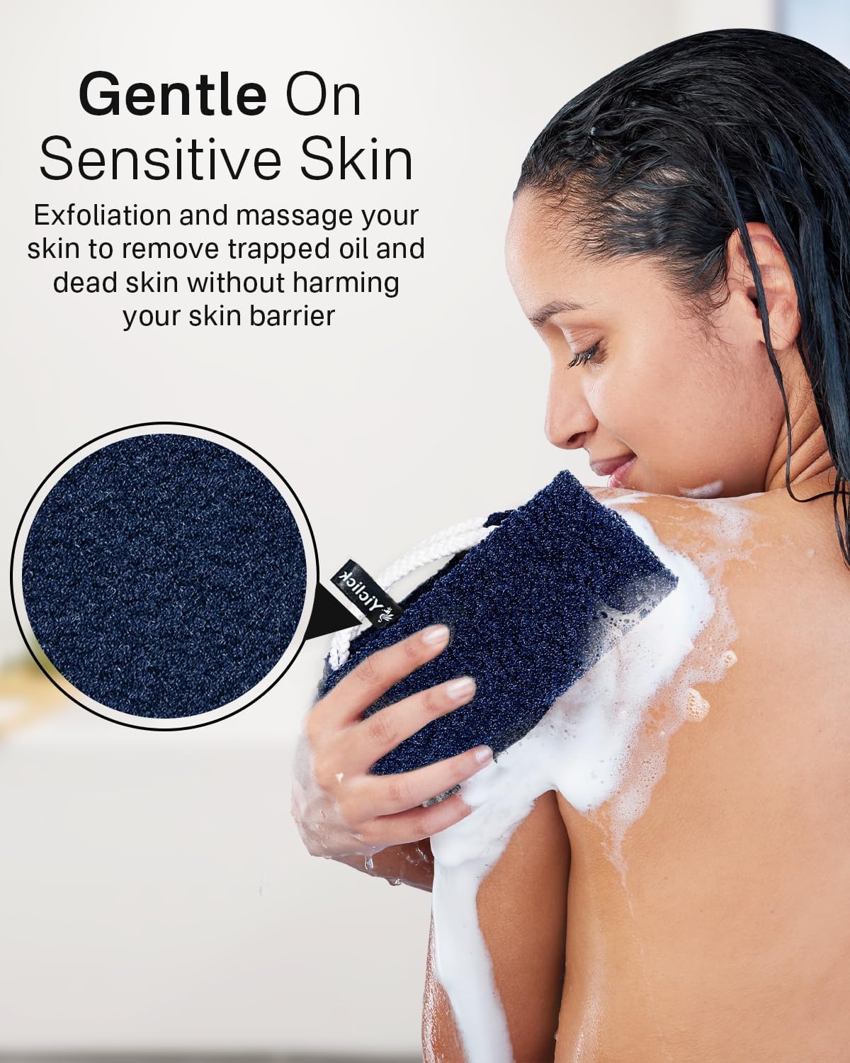 Utilisation quotidienne dans la douche, expérience de spa à domicile avec Yiclick.