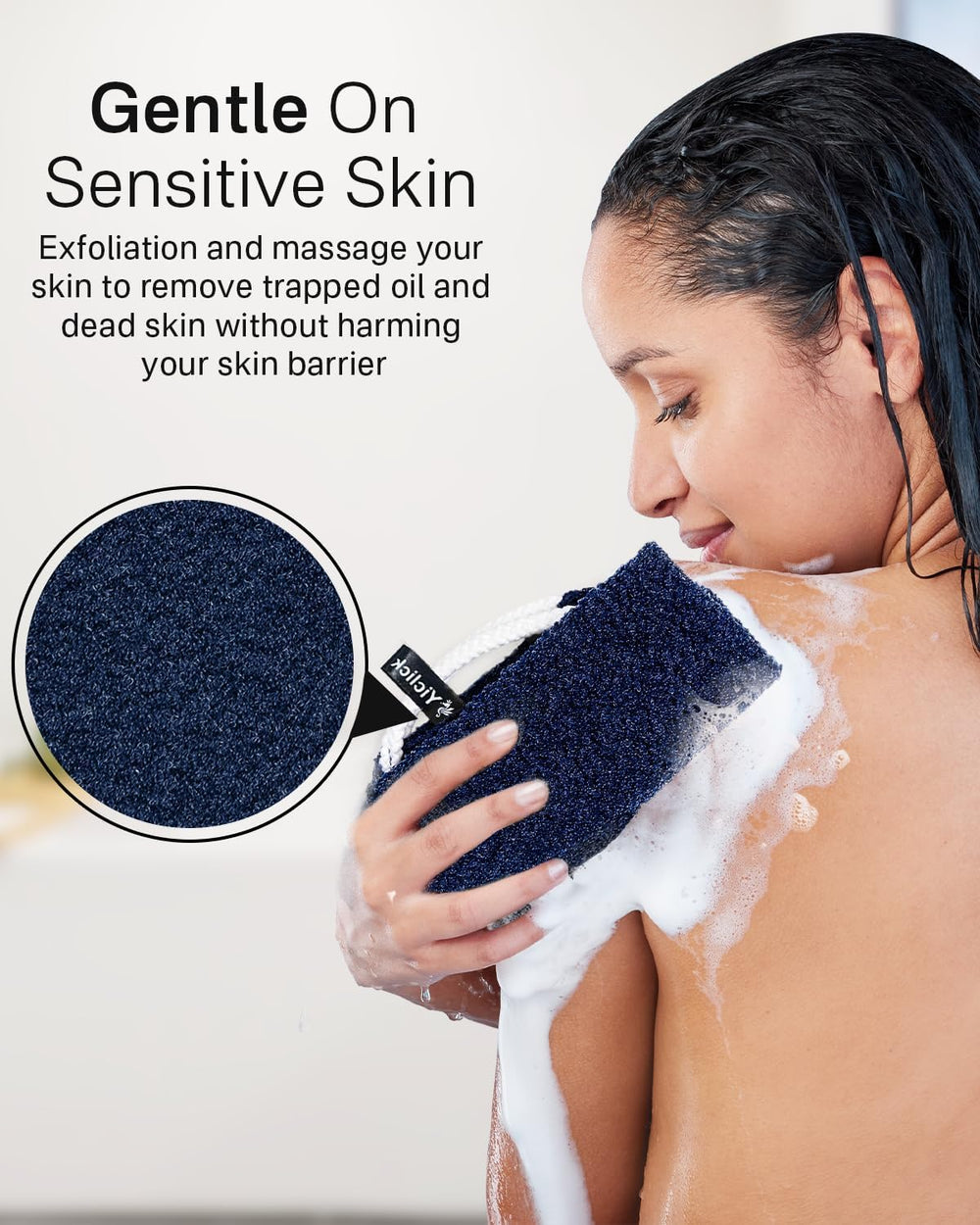 Utilisation quotidienne dans la douche, expérience de spa à domicile avec Yiclick.
