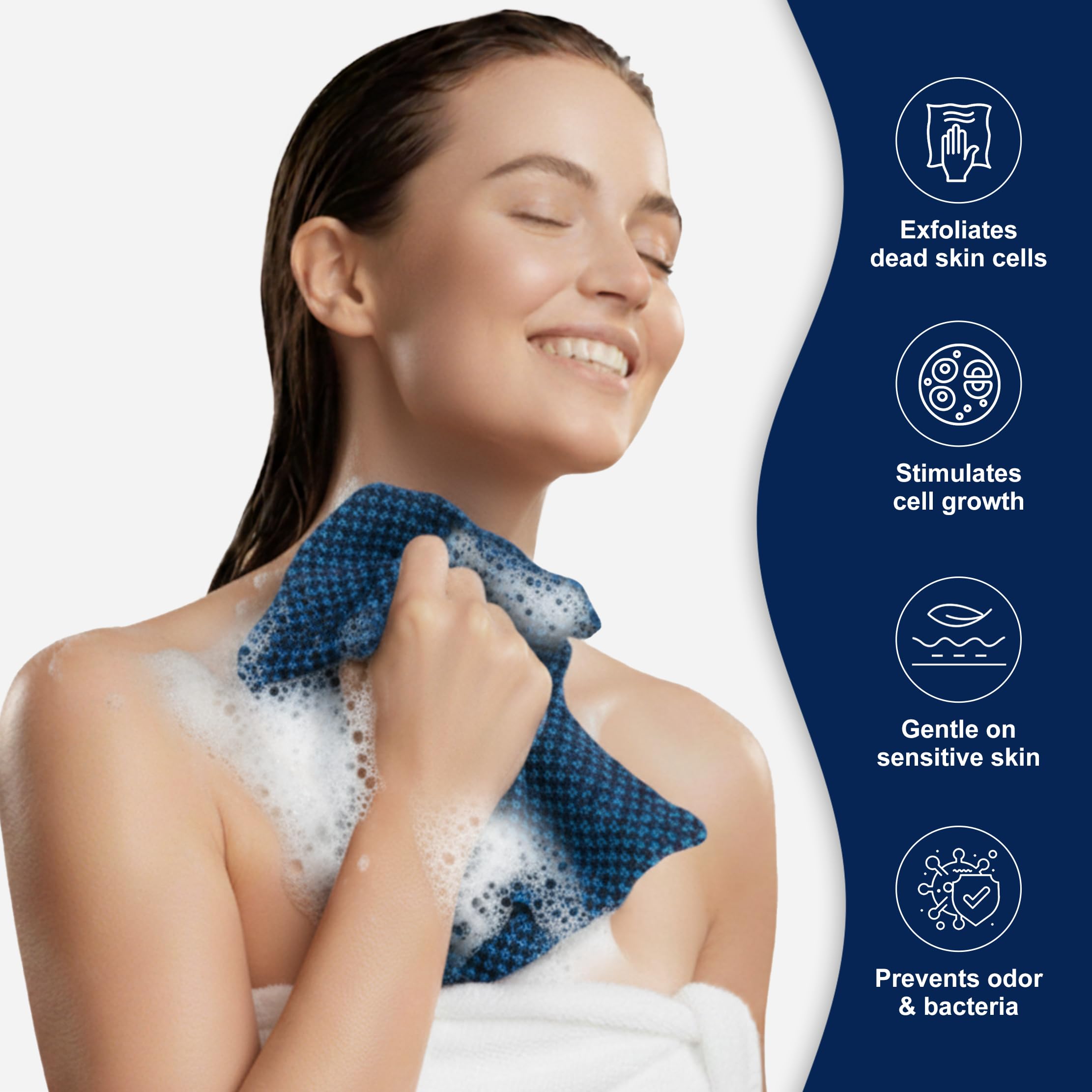 Idéal pour douche et routine spa à domicile avec Yiclick.