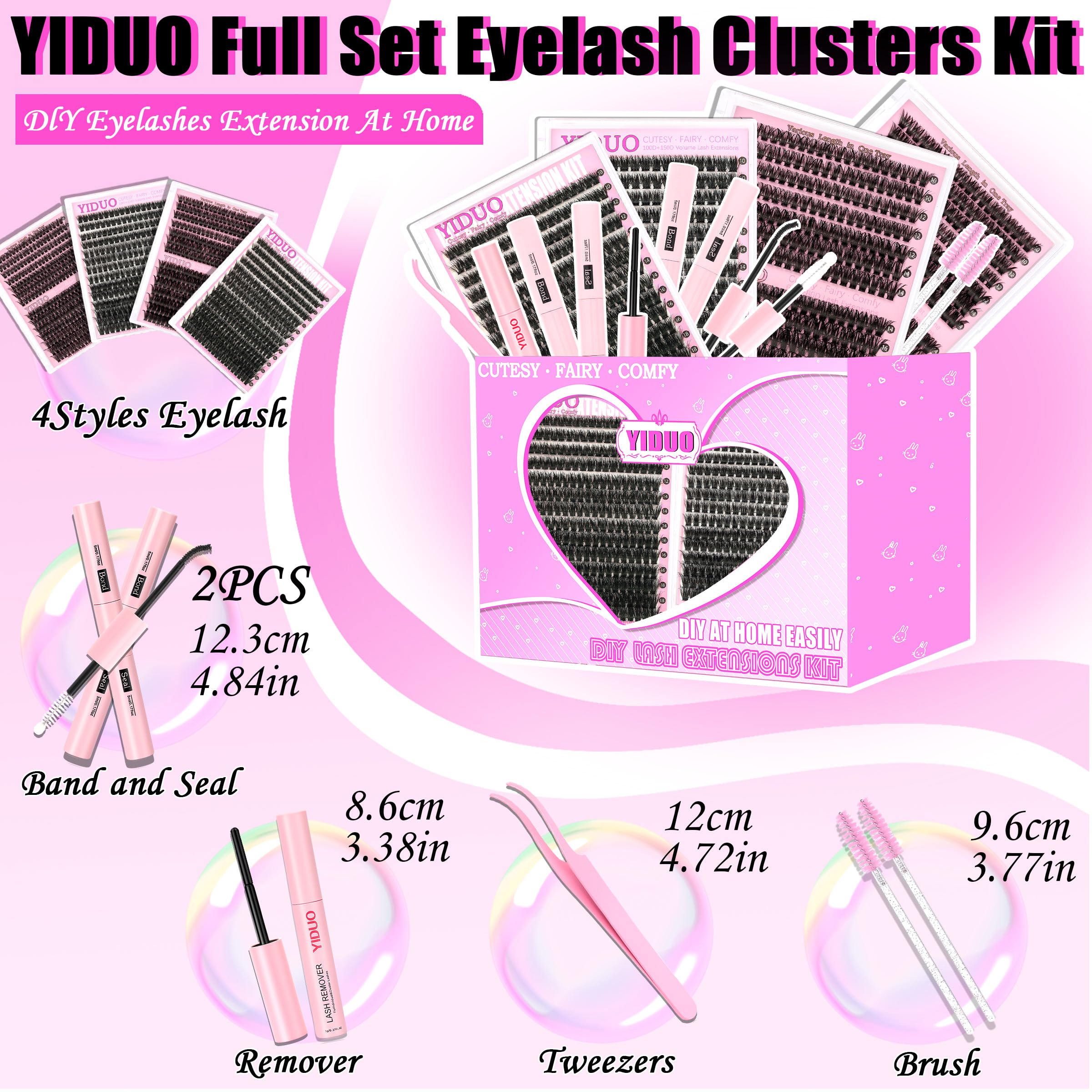 Boîte YIDUO, emballage pratique et rangement pour accessoires.