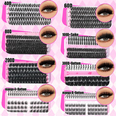 Extensions clusters 100D-200D-300D pour couches profondes