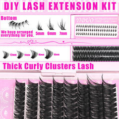 Démaquillant cils YIDUO pour retirer les extensions avec douceur