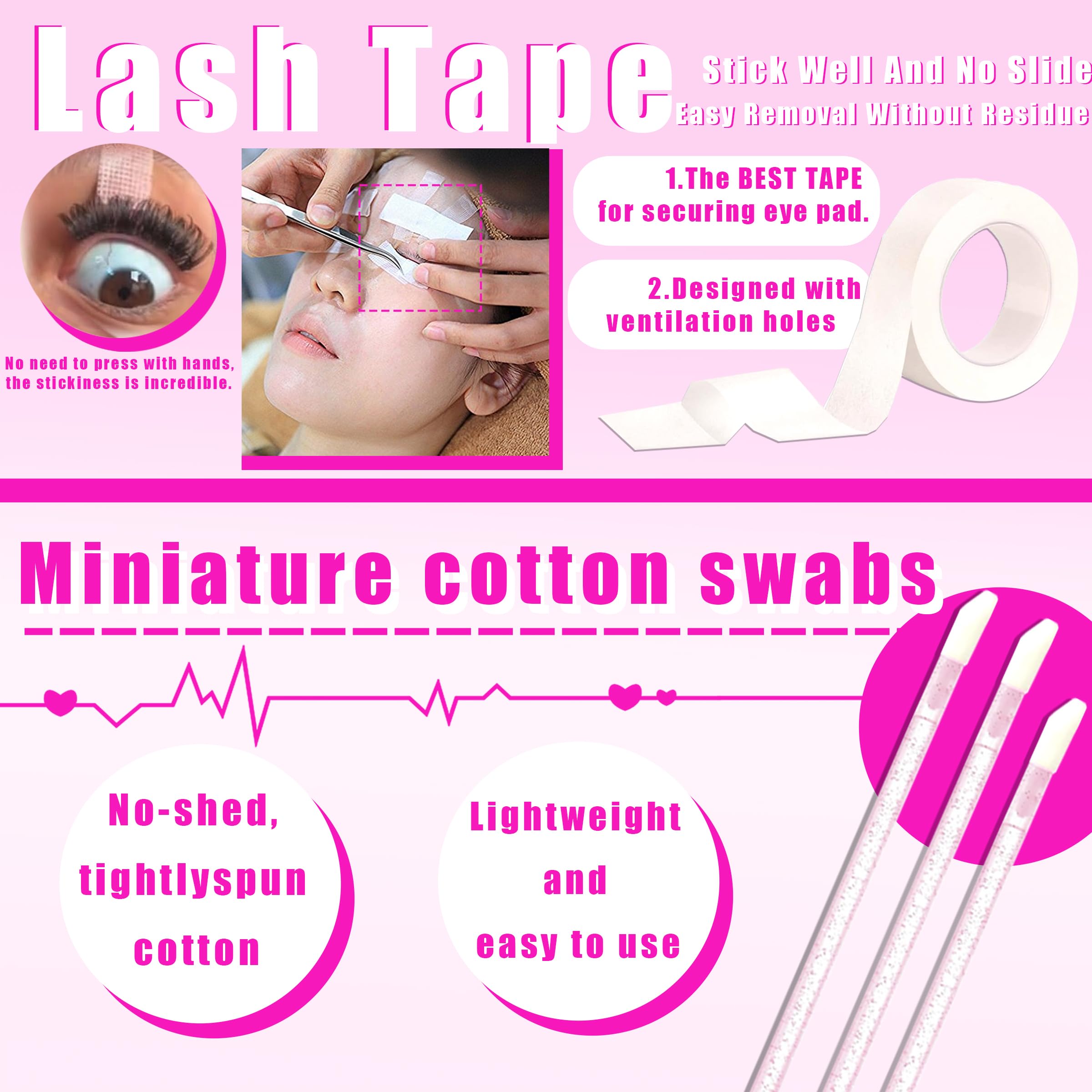Emballage Lash-Book YIDUO présentant les 6 styles disponibles