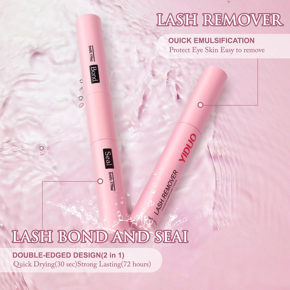Boîte du kit cils YIDUO en premier plan