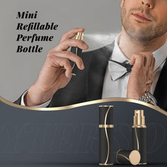 Yierso bouteille parfum compacte 10 ml facile à transporter.